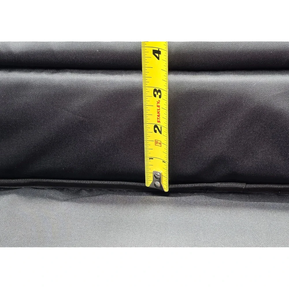 Halfday Black Double Decker Weekender Bag Shoe Compartment Trolley Sleeve NWT